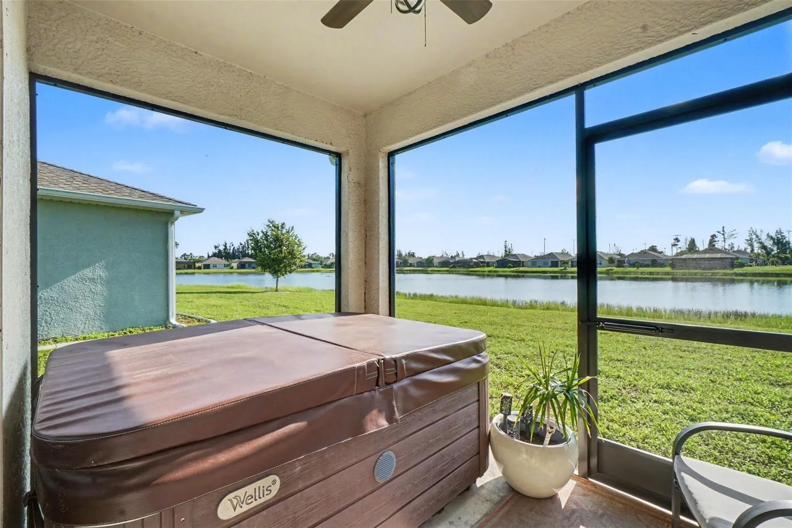 Pond view