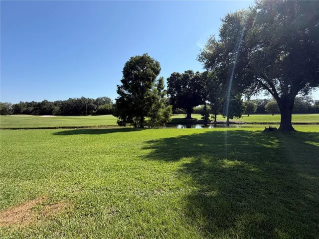 golf course/pond views