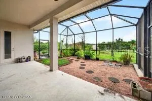 Screened patio