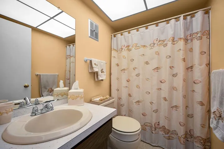 Hall Bath with Tub & Shower