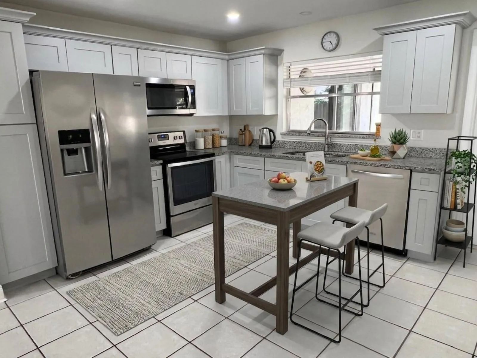 KITCHEN STAGED
