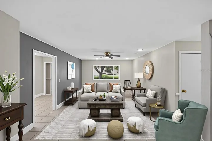 LIVING ROOM STAGED