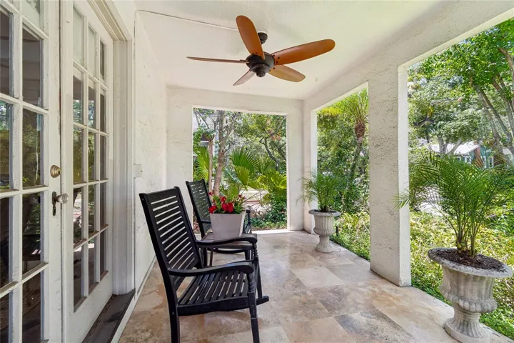 Relax on the front porch