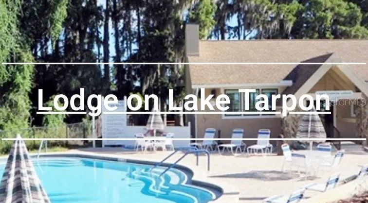 1 of 2 Community Pools.  On the lake with dock, clubhouse