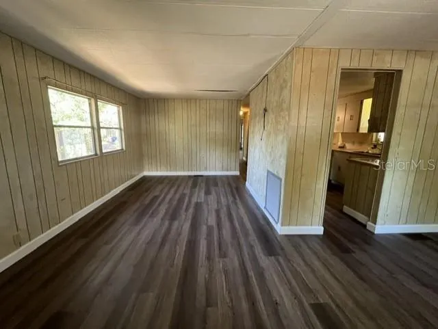 View of Living Room from front door