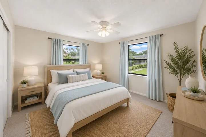 Virtually Staged - 3rd Bedroom