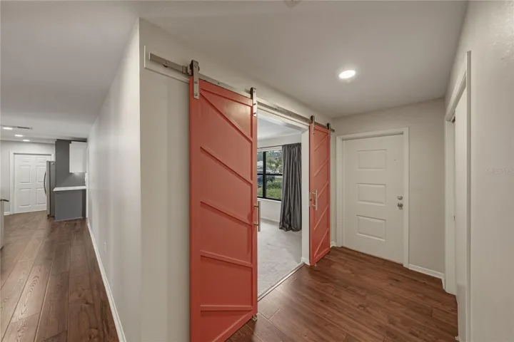 Foyer leading into the Formal Living/Dining Room