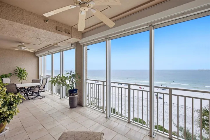 Beachfront Condo with 300 Sqft private balcony overlooking the Beach!