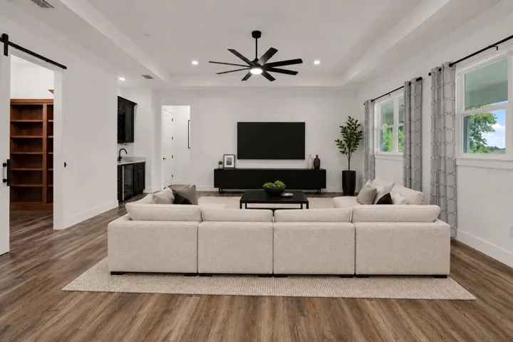 Virtual Staged Living Room