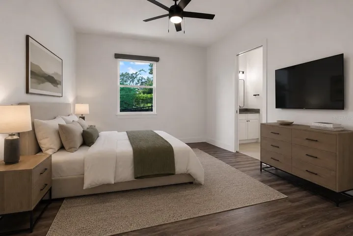 Virtual Staged Bedroom 3