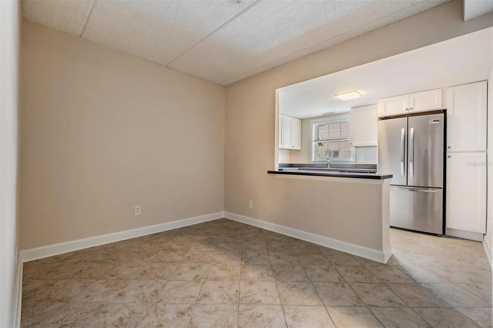 Dining room open to kitchen