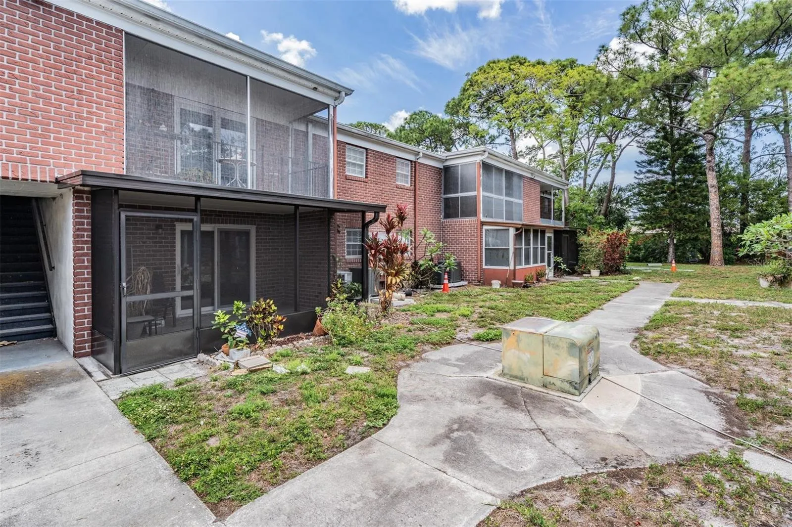 rear porch