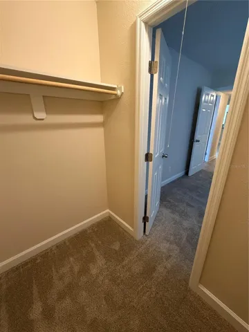 2nd bedroom walk in closet