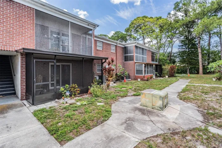 rear porch