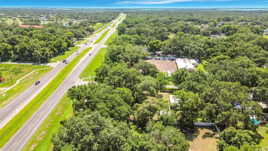 Aerial View Street