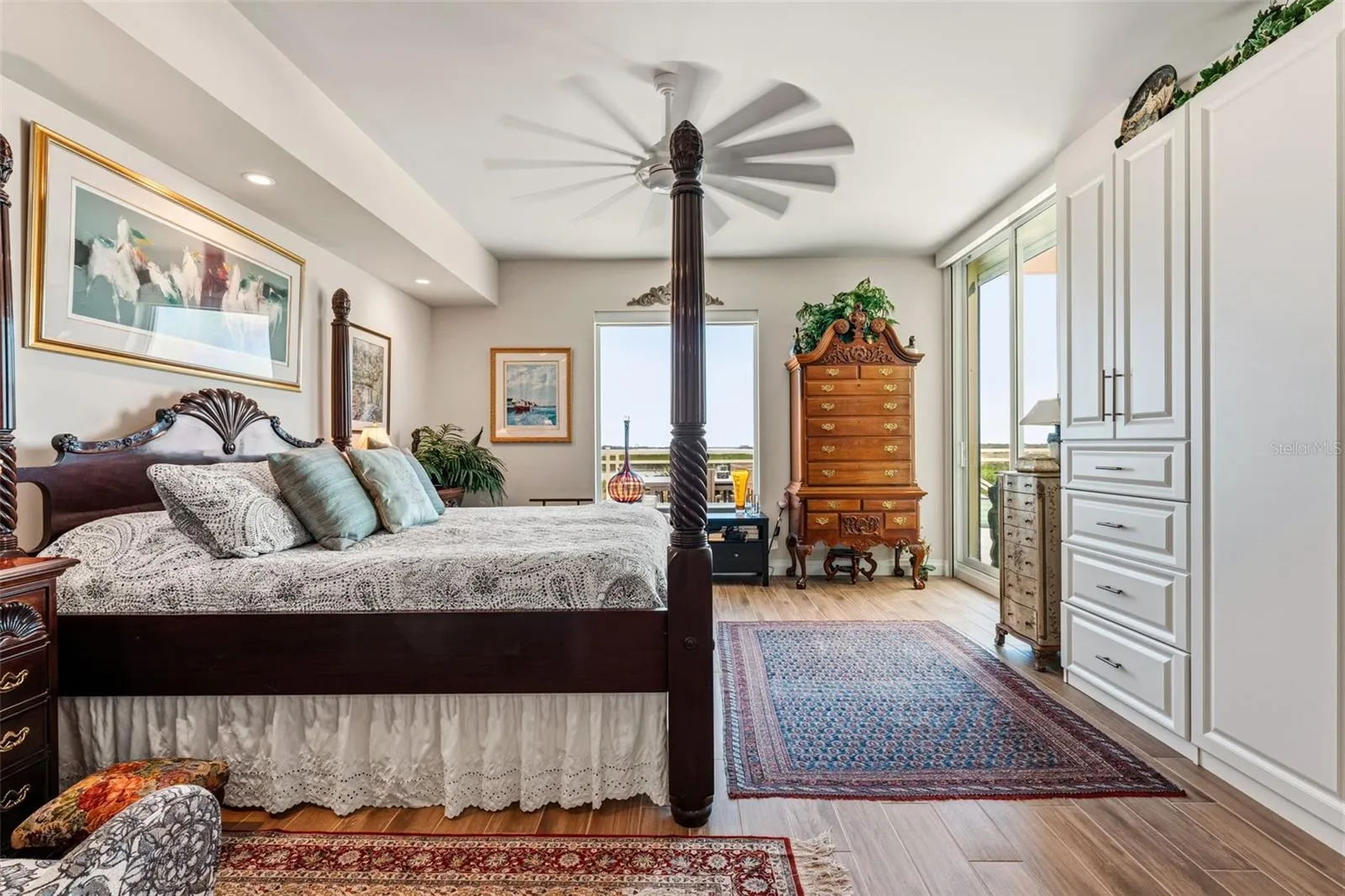 Gulf facing primary suite
