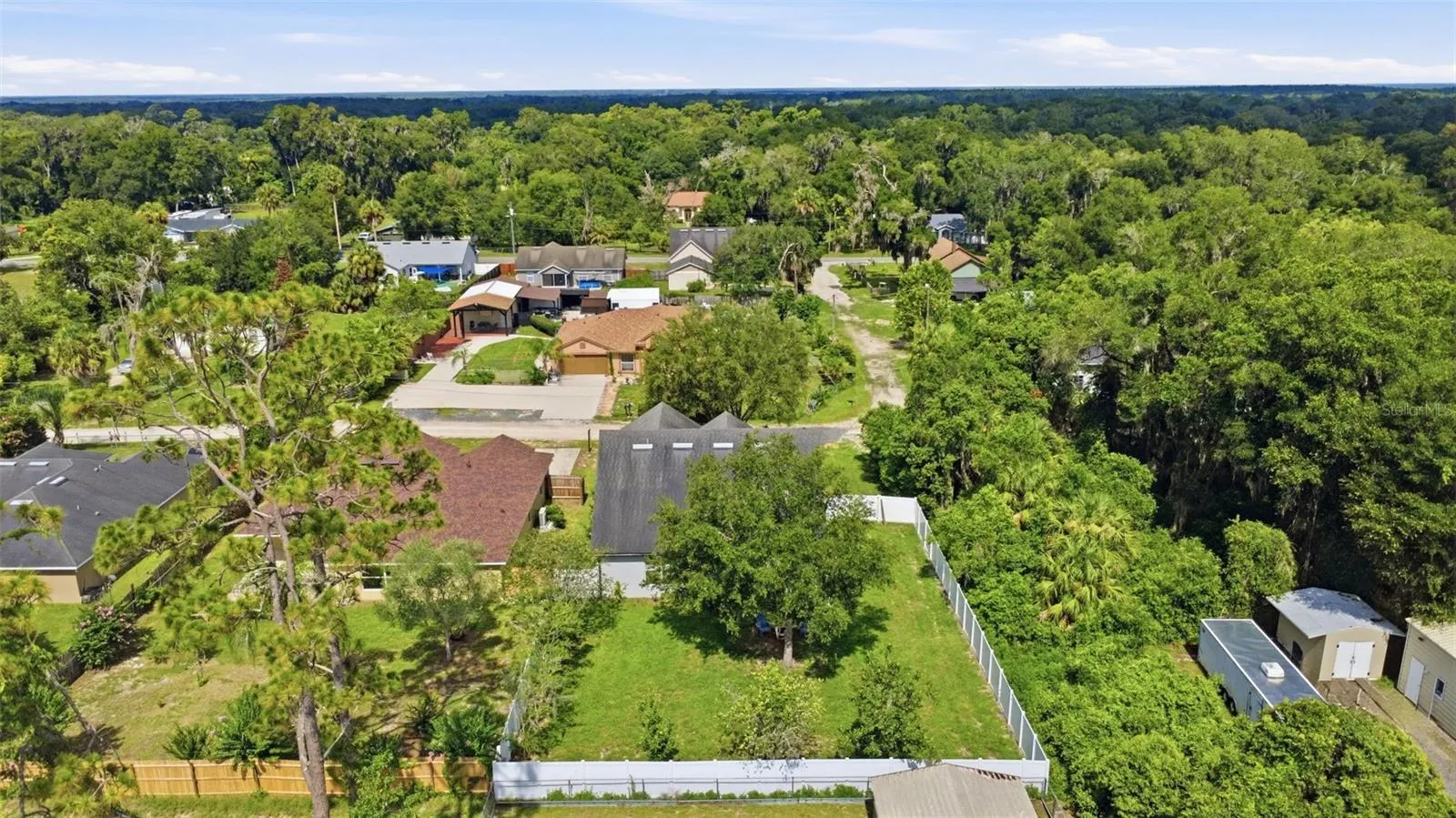 REAR AERIAL VIEW