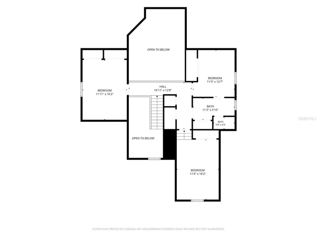 2ND FLOOR W/APPROX MEASUREMENTS