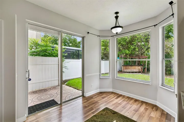 Breakfast Nook/Patio Sliding Door