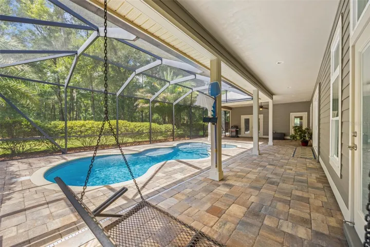 beautiful pool area