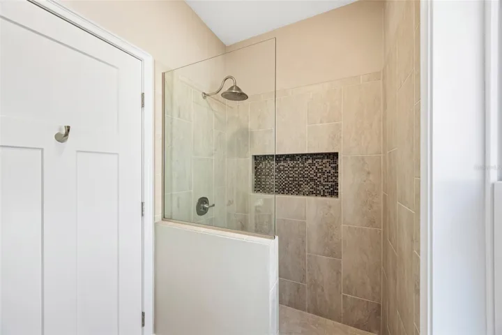 full pool bathroom shower