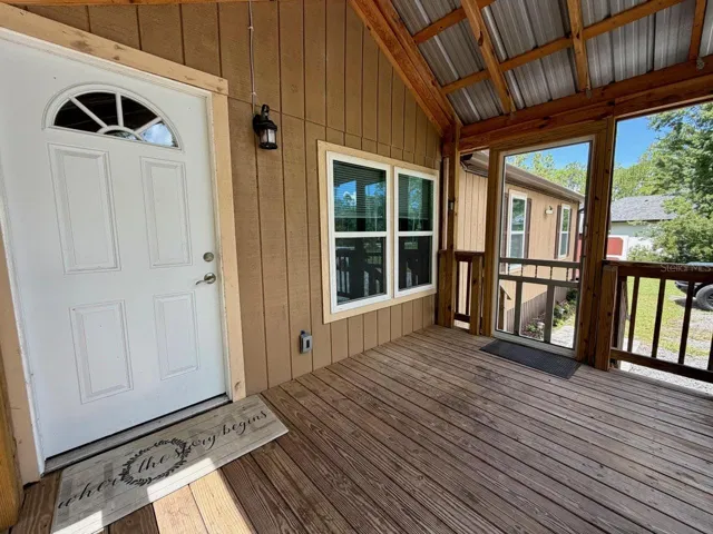 Front porch Screened