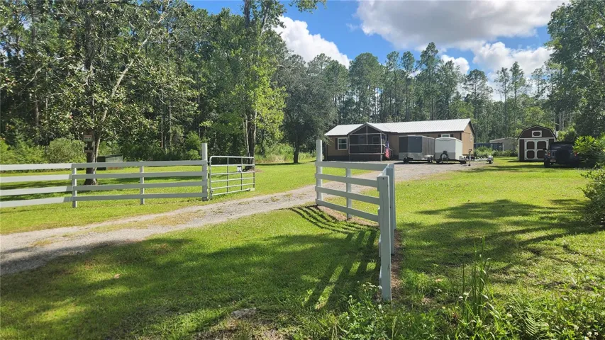 Entrance to Property.