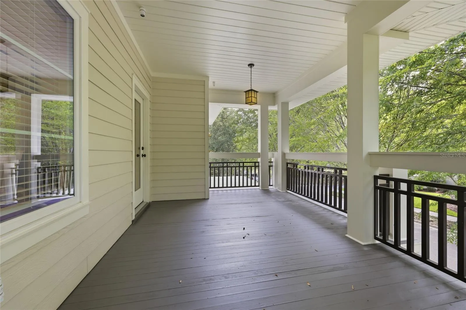 Upstairs balcony