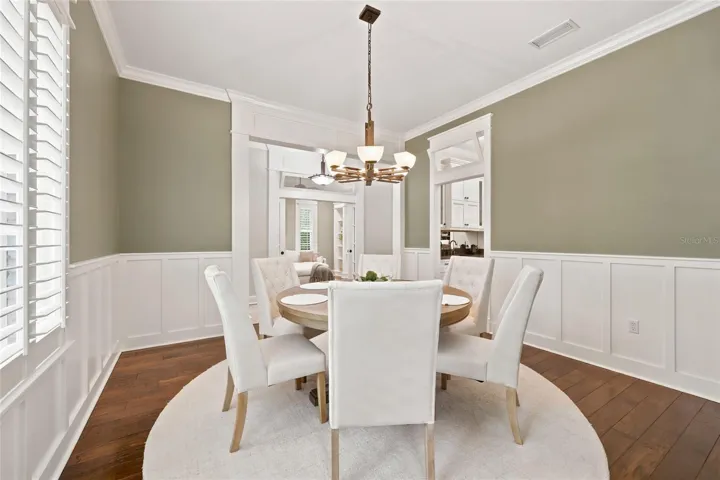 Formal dining room
