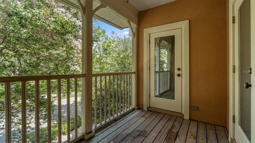 Balcony off of master and bedroom two