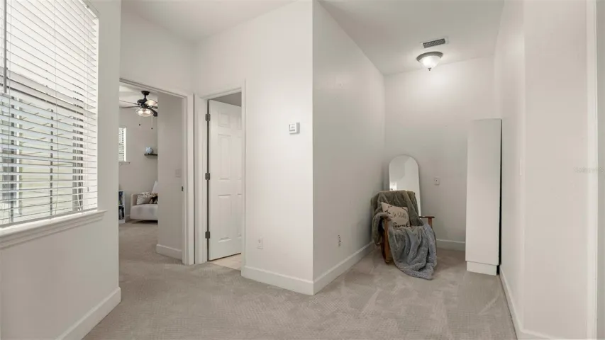 Loft at the top of the stairs