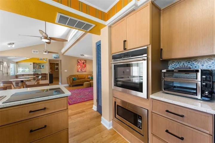 Built in over and microwave