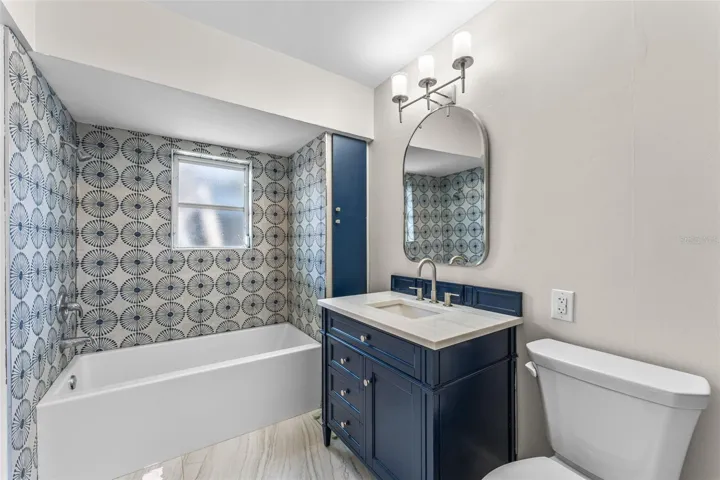 Bathroom 3 on right side of house