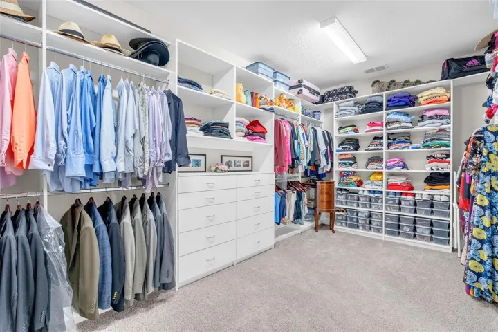 DOWNSTAIRS Master Closet