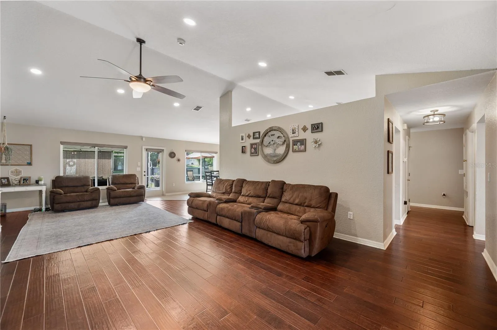 Back out to the Great room, and into the homes 3 additional bedrooms and 2nd full bathroom along with a huge laundry room