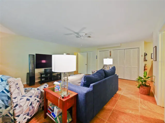 FAMILY ROOM / STORAGE CLOSETS