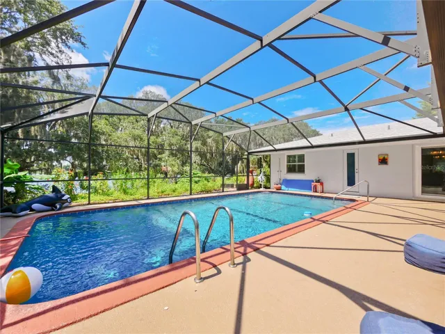 SOLAR HEATED POOL