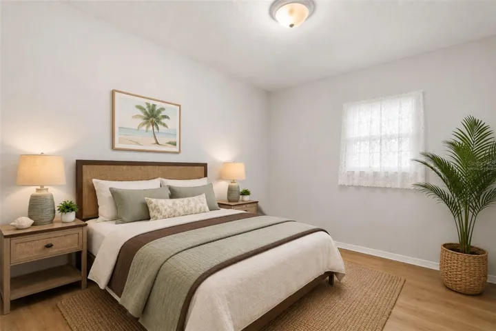 Bedroom - Virtually Staged Furniture