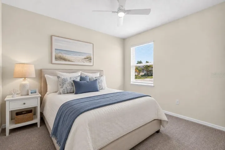 Virtually Staged Bedroom