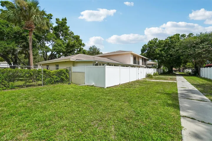 South Side of back fence