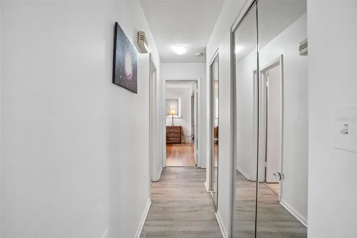 2 Oversized hallway closets