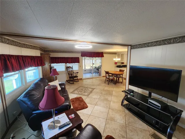 Living Room and view of Dining Room