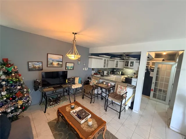 Unit 2 Dining area, living room