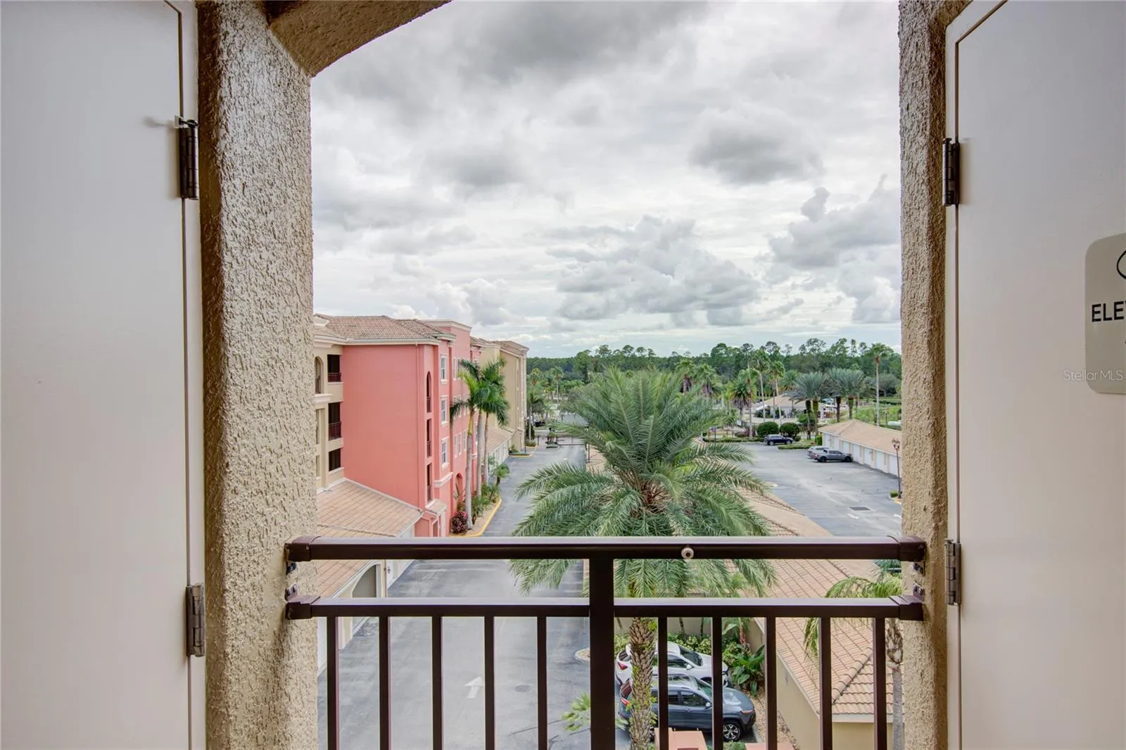 VIEW FROM FRONT DOOR