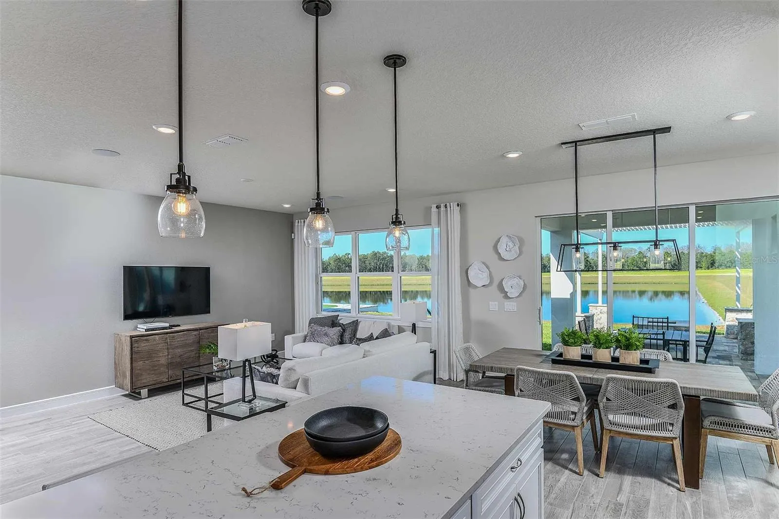 Model Home Design Only. Pictures and furnishings are for illustrative purposes only. Elevations, colors and options may vary. Furniture is for model home staging only.