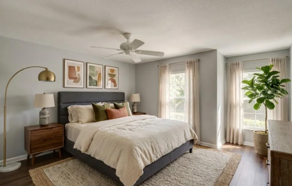 staged other bedroom