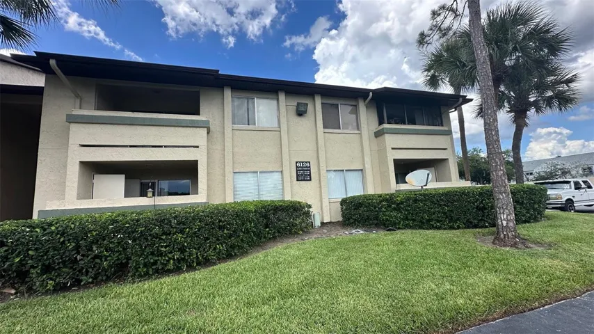 Front of building