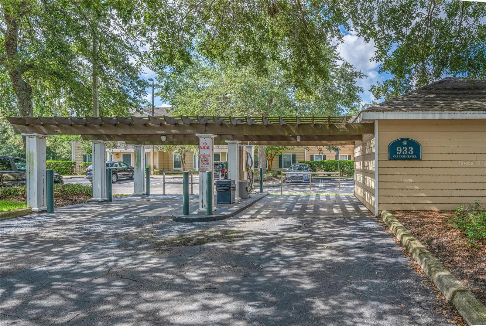 Residents enjoy a convenient on-site car wash station, making it easy to keep your vehicle clean without leaving the community.