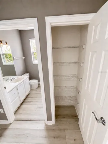 Linen closet