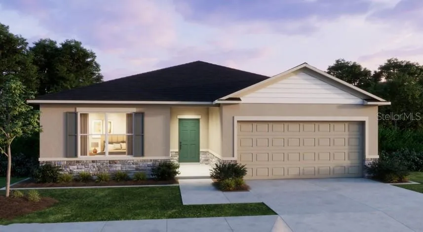 Artist Rendering at Dusk